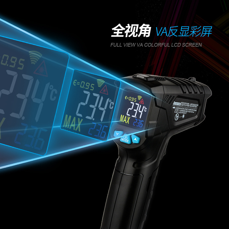 Test Instruments - 様々なモデルのキッチン食品温度測定器 多機能温度計 ハンドヘルド赤外線温度計