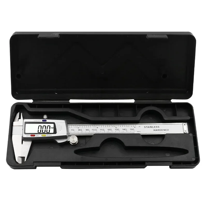 Digital Caliper 150Mm Stainless Steel - 新型150mm 6インチ ステンレス製デジタルノギス 測定ツール 定規 測定器