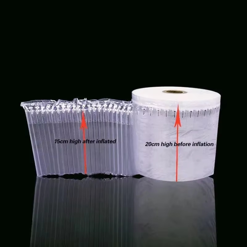 Air Bubble Wrap Roll Packaging - 50M耐衝撃・落下防止エアカラムバッグ、気泡入り包装フィルム、ギフト包装用衝突防止インフレータブルエアバッファー