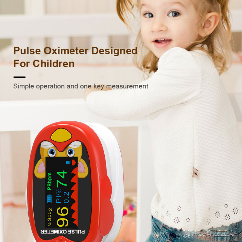 Pulse Oximeter Fingertip Rechargeable - 充電式パルスオキシメーター 指先血中酸素計 TFT 4色ディスプレイ 指先飽和度モニター SPO2
