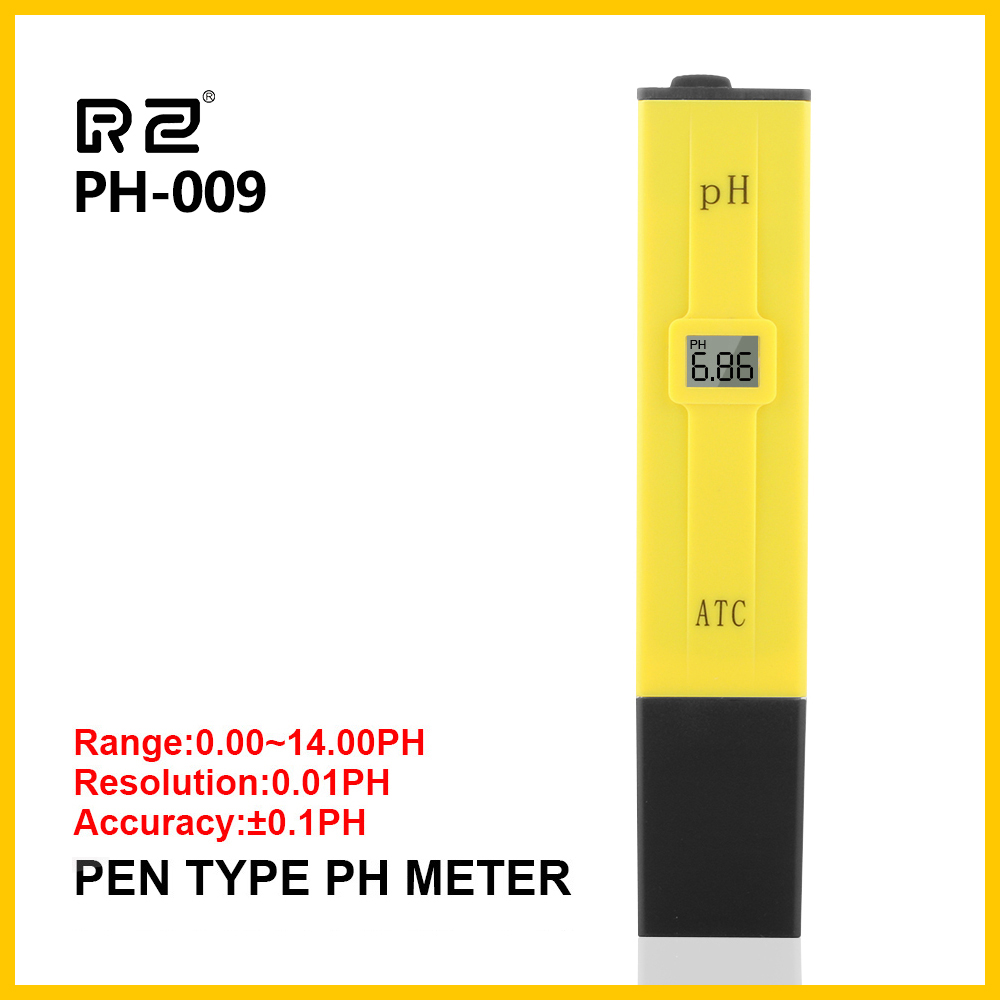 Ph Meter Digital Water Tester - LCDディスプレイ付きデジタル足首計,庭のハイドロポニックス,水族館,PH-009