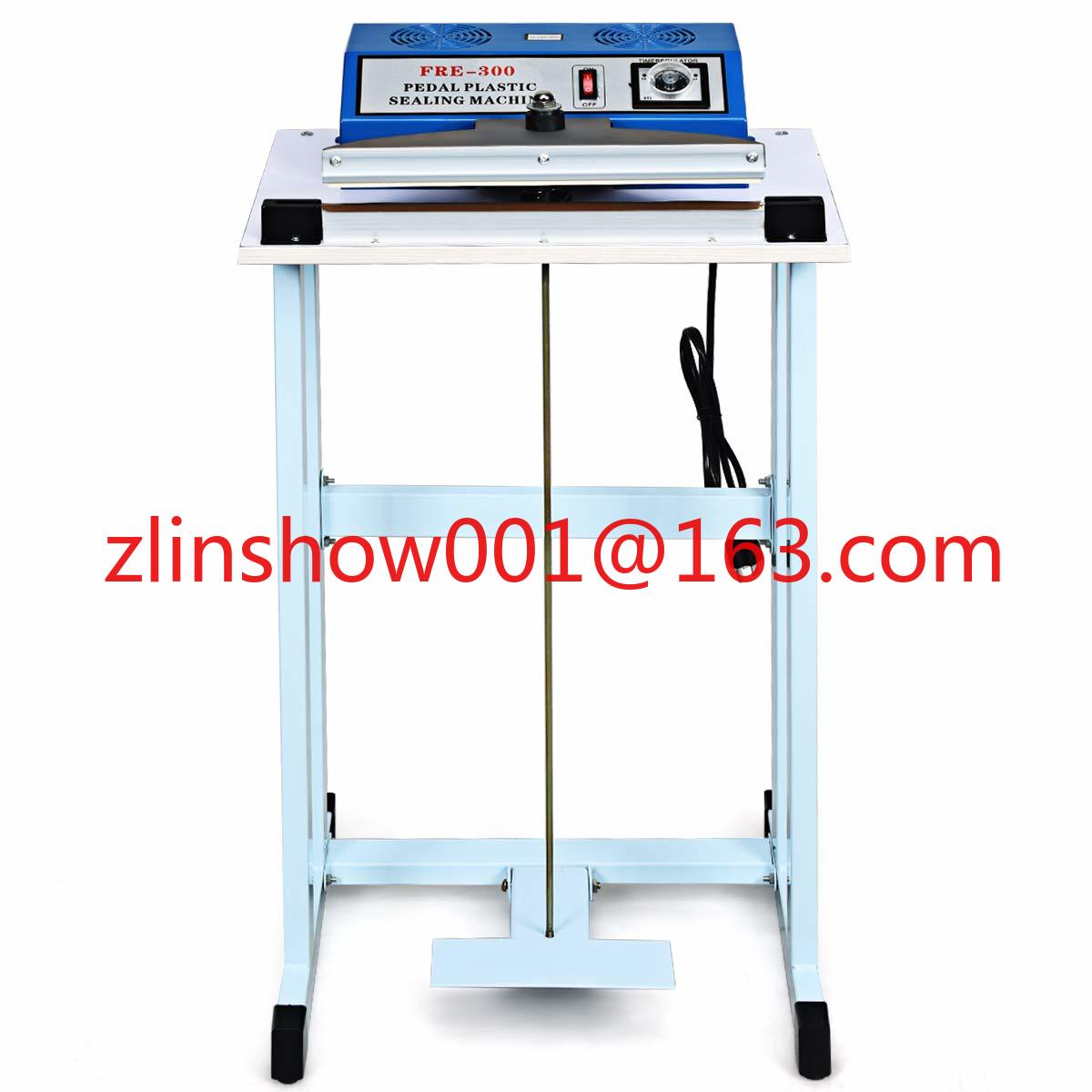 Plastic Bag Impulse Heat Sealer - 電動ペダル式インパルスヒートシーラー プラスチック400mm包装袋用ヒートシーラー 衣料品・化学薬品包装袋・ベルトシーリング用