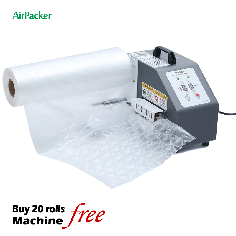 Air Bubble Wrap Roll Packaging - ZL1000 バブルエア包装機 バブルバッグ製造機 バブルロール包装機 クッションフィルム素材用インフレータブル