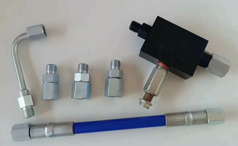 Vacuum Chamber Kit With Pump - プールポンプ圧力計付きの一般的な高圧テストツールセット,高圧制限バルブ付き,ディーゼルポンプの修理用,2500bar