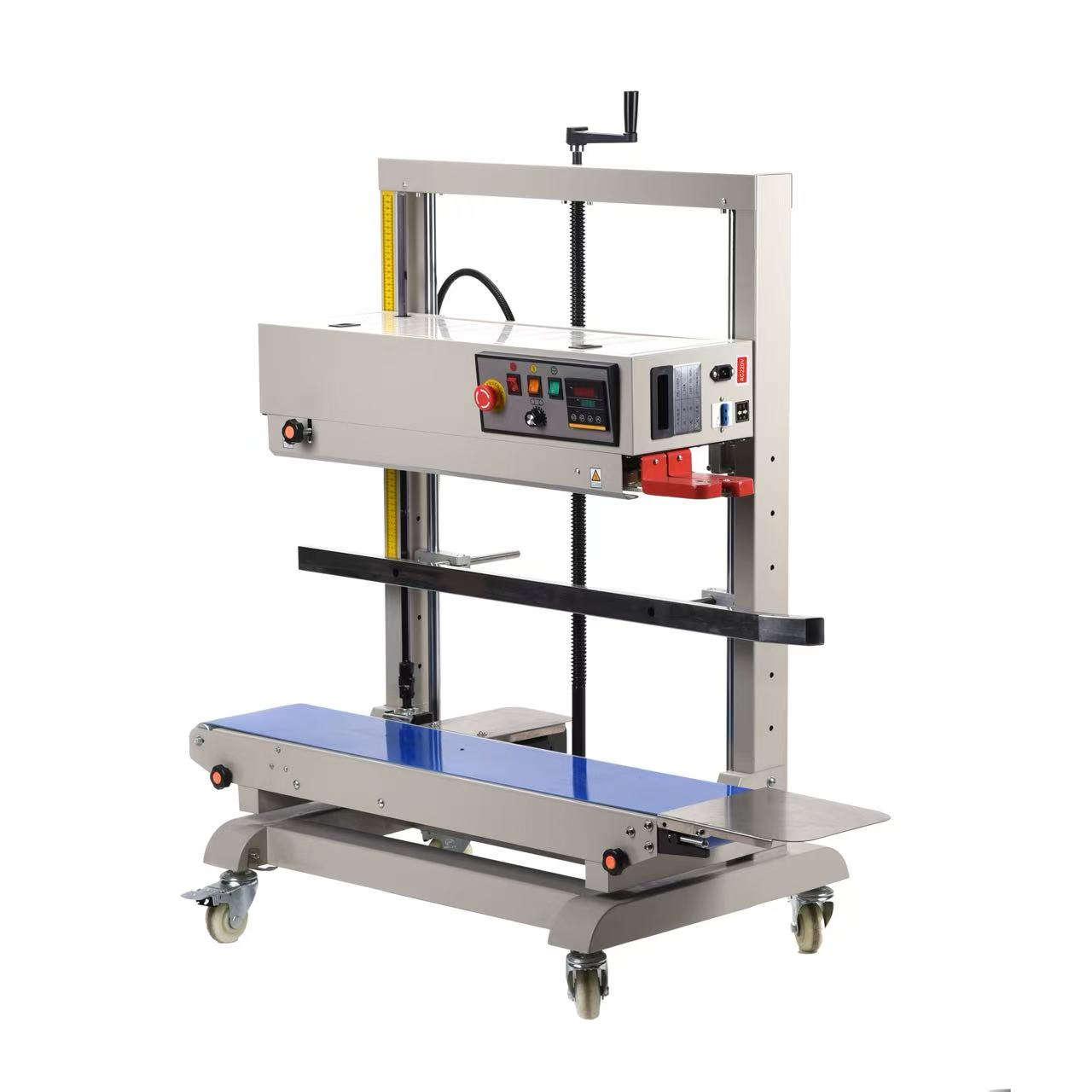 Plastic Bag Impulse Heat Sealer - 縦型連続バンドシーラー、工業用ヒートシーラー、プラスチック袋包装機、インパルスシーラー、1100Wシーリング装置