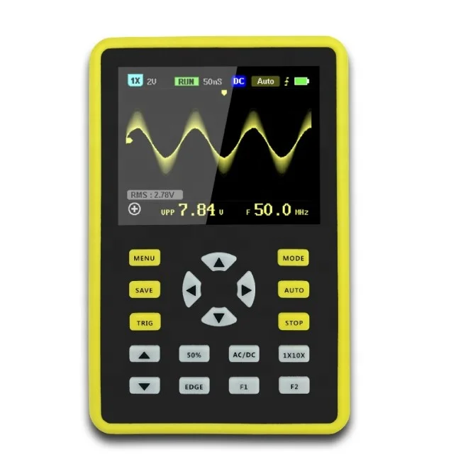 Fnirsi Digital Oscilloscope Handheld - 100MHz帯域幅 500MSサンプリング デジタルポータブル FNIRSI-5012H ハンドヘルド小型ミニオシロスコープ
