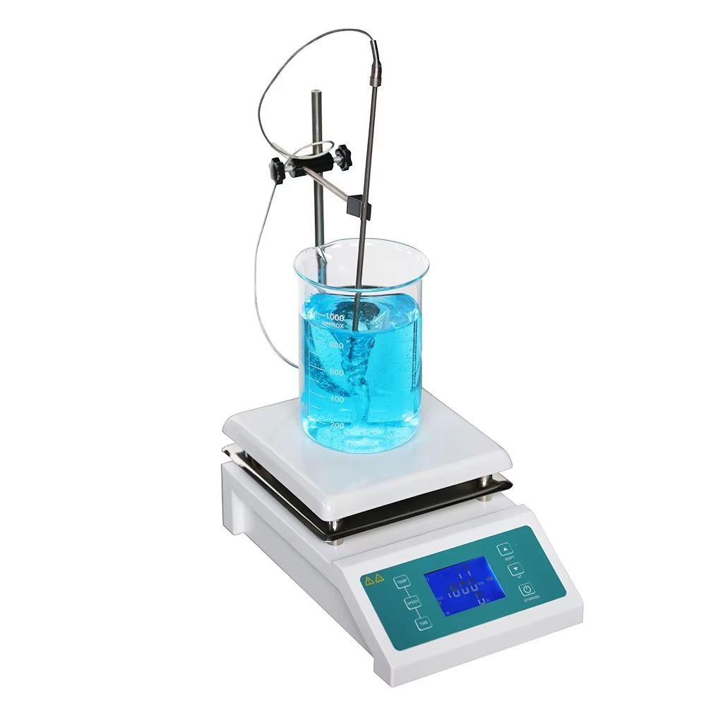 Lab Magnetic Stirrer Hot Plate - 高品質ラボ用デジタルディスプレイセラミックホットプレート＆マグネチックスターラー5L