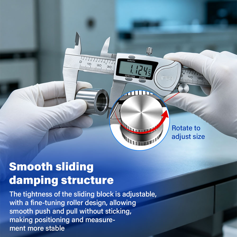 Digital Caliper 150Mm Stainless Steel - IP54 ステンレス製デジタルノギス 厚さ計 カリバー測定ツール 大工道具 電子ノギス