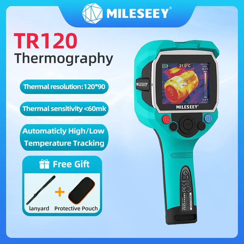 Thermal Imaging Camera Pcb Repair - Mileseey UZ TR120/TR256A 赤外線 (IR) サーマルイメージャー高精度プロフェッショナル温度検出器配管加熱検出用