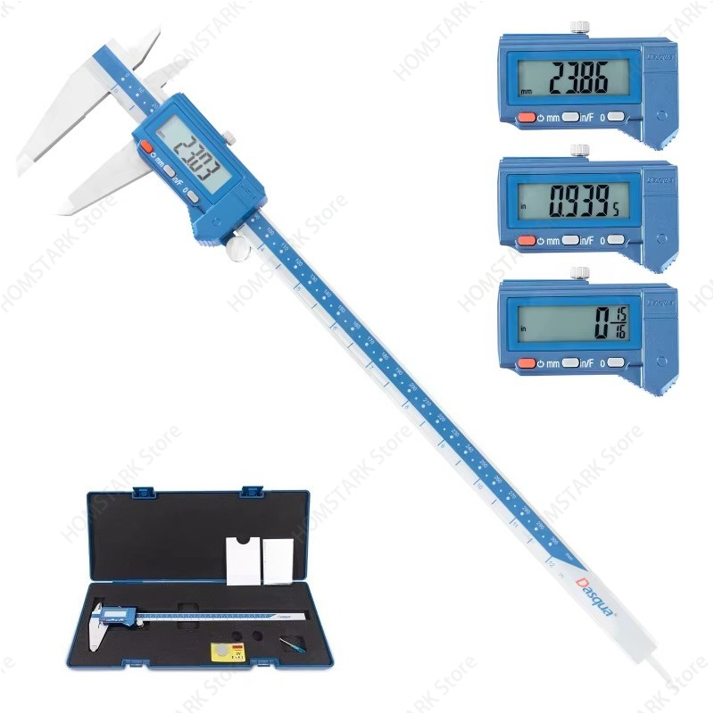 Digital Caliper 150Mm Stainless Steel - IP54防水デジタルノギス、0‑150mm 0‑200mm 0‑300mm ステンレス製精密ゲージ、機械工場検査ツール用