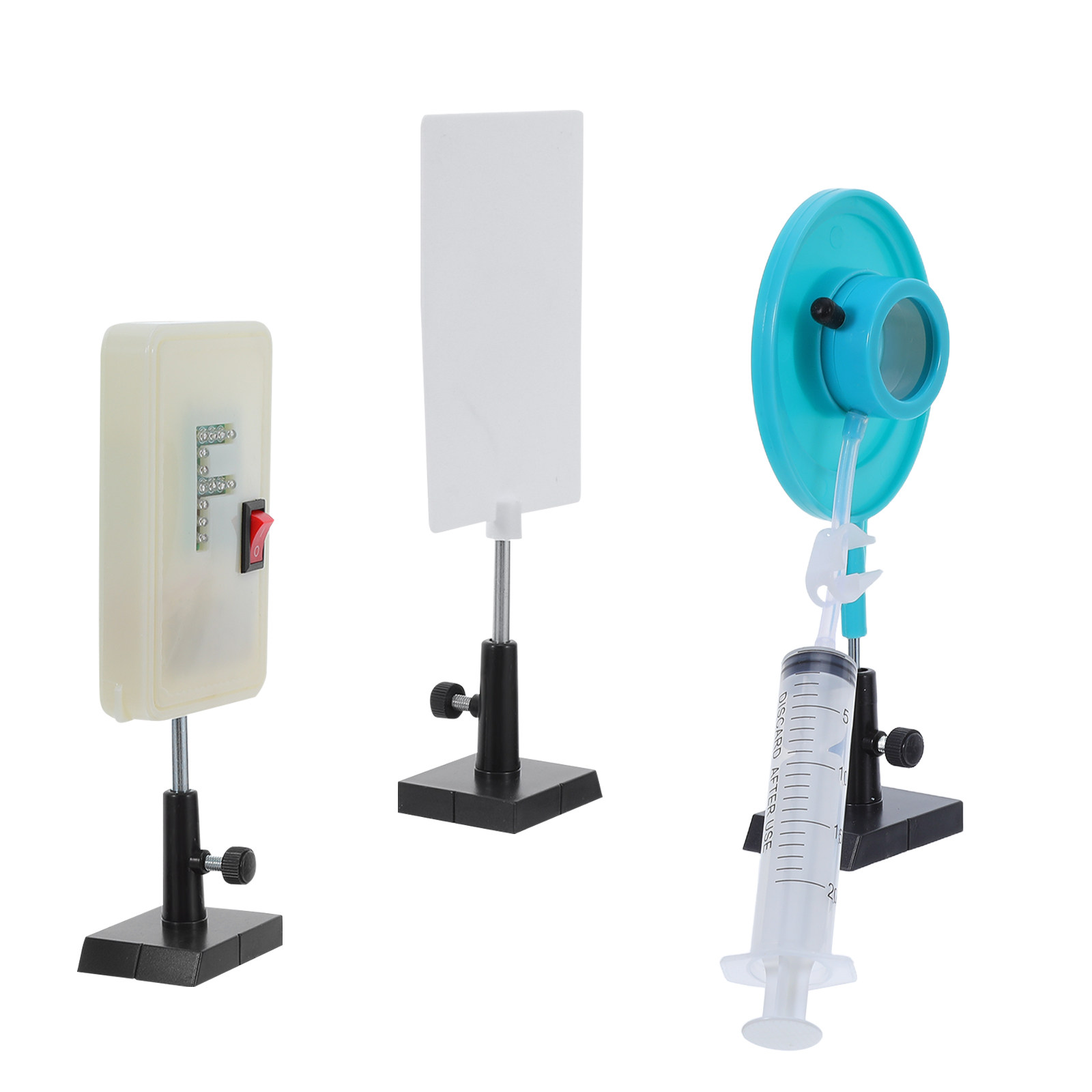 1セットの水で満たされたズームレンズ光学実験キット、調整可能 - Lab Equipment のレビューと価格