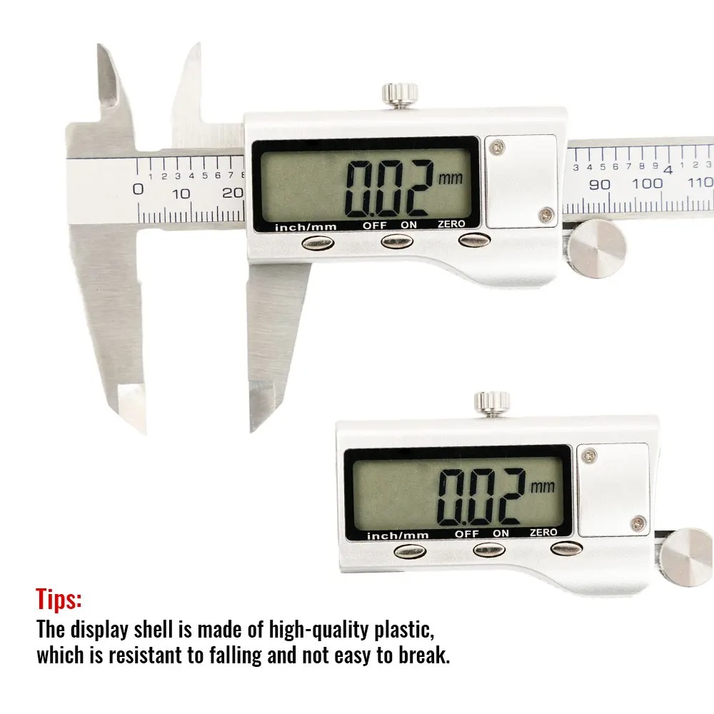 6インチ150mm高精度測定ステンレス鋼電子デジタルノギス金 - Digital Caliper 150Mm Stainless Steel のレビューと価格
