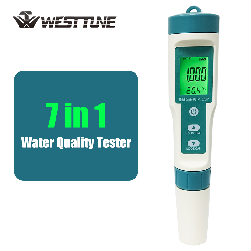 WESTTUNE デジタル PH メーター 7 In 1 P - Ph Meter Digital Water Tester のレビューと価格