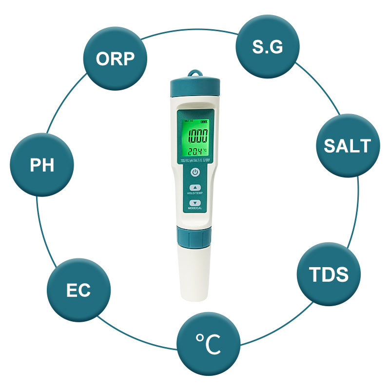 WESTTUNE デジタル PH メーター 7 In 1 P - Ph Meter Digital Water Tester のレビューと価格