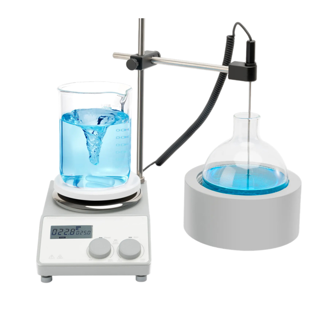MS-H280-F100 実験室用LCDデジタル100ml  - Lab Magnetic Stirrer Hot Plate のレビューと価格