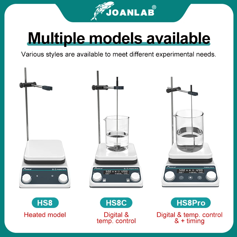 JOANLAB マグネチックスターラー実験室デジタルディスプ - Lab Magnetic Stirrer Hot Plate のレビューと価格