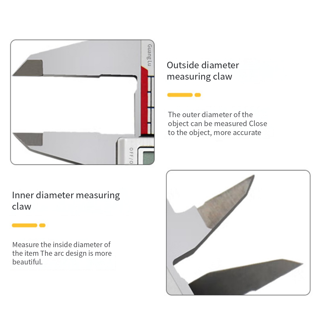 ステンレス製デジタルノギス 測定ツール 電子デジタルノギス  - Digital Caliper 150Mm Stainless Steel のレビューと価格