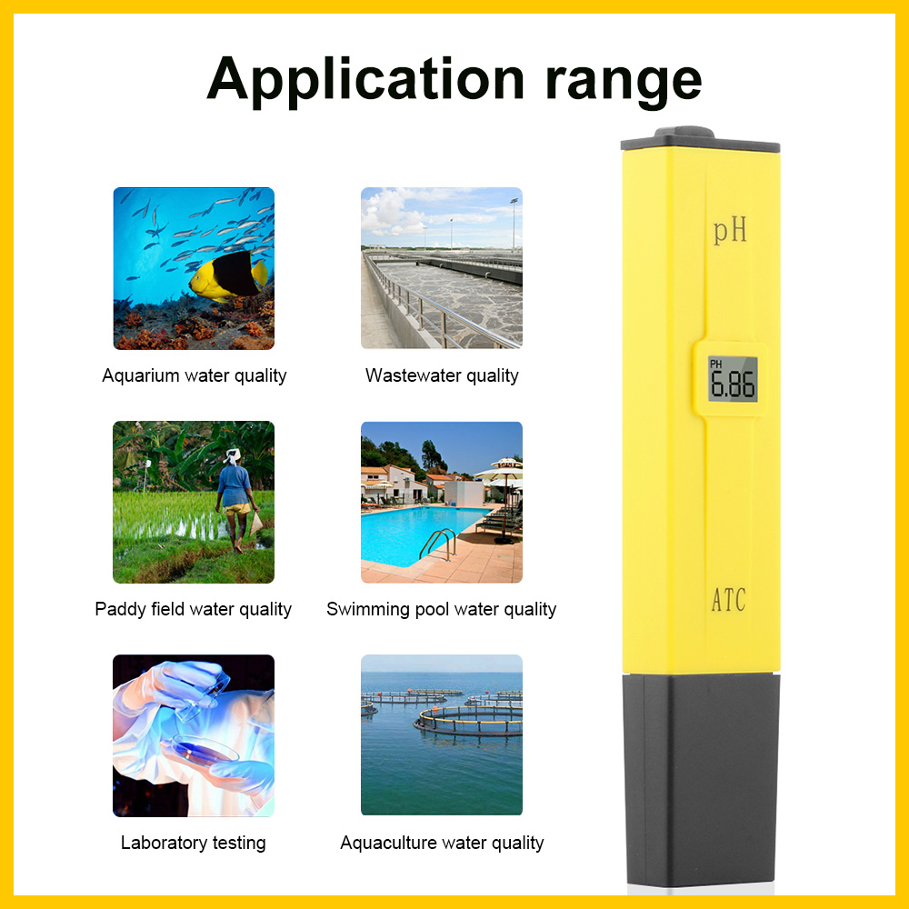 LCDディスプレイ付きデジタル足首計,庭のハイドロポニックス - Ph Meter Digital Water Tester のレビューと価格