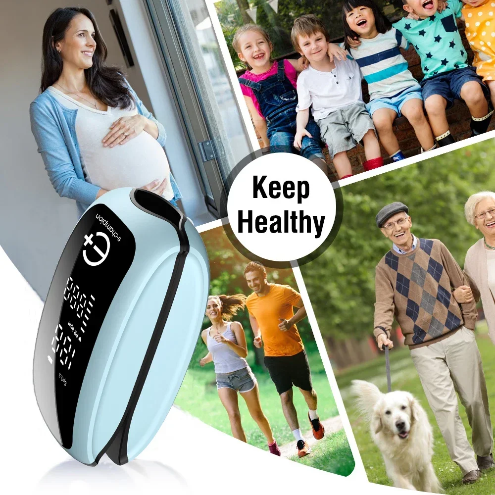 血中酸素飽和度モニター デジタルLEDディスプレイ 子供用充 - Pulse Oximeter Fingertip Rechargeable のレビューと価格