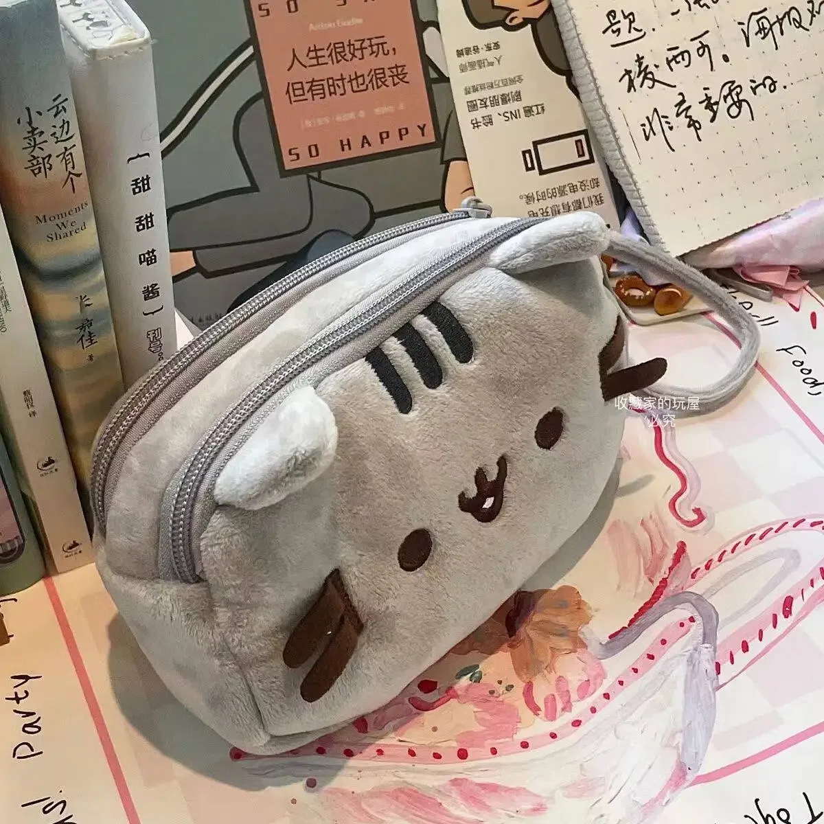 かわいいプシーンの太った猫の漫画ペンケース、大容量学生文房具 - Packaging のレビューと価格