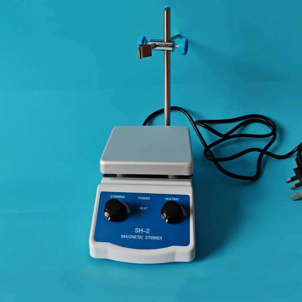 SH-2 実験用マグネチックスターラー 加熱機能付きラボ用攪 - Lab Magnetic Stirrer Hot Plate のレビューと価格