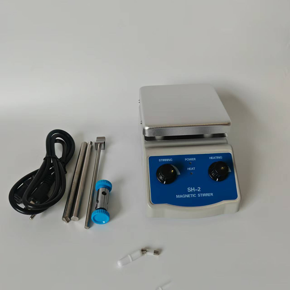 SH-2 実験用マグネチックスターラー 加熱機能付きラボ用攪 - Lab Magnetic Stirrer Hot Plate のレビューと価格