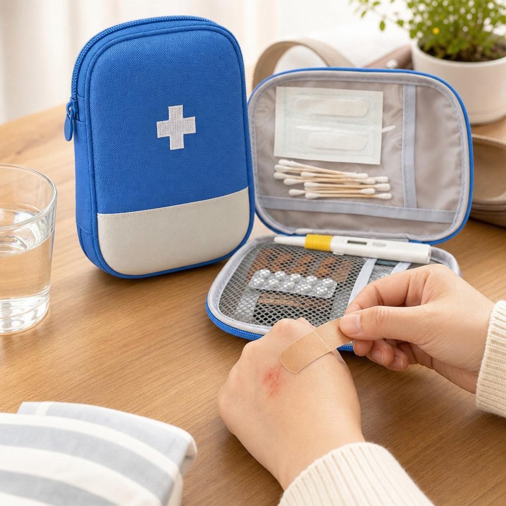 大容量ポータブル救急キットバッグ、家庭、車、旅行、キャンプ、 - Medical Supplies のレビューと価格