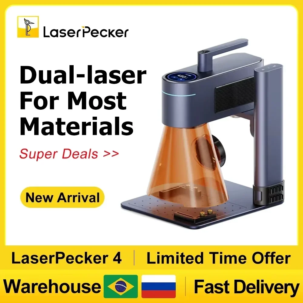 LASERPECKER 4 LP4 レーザー彫刻機すべての材 - Fiber Laser Marking Machine 30W のレビューと価格