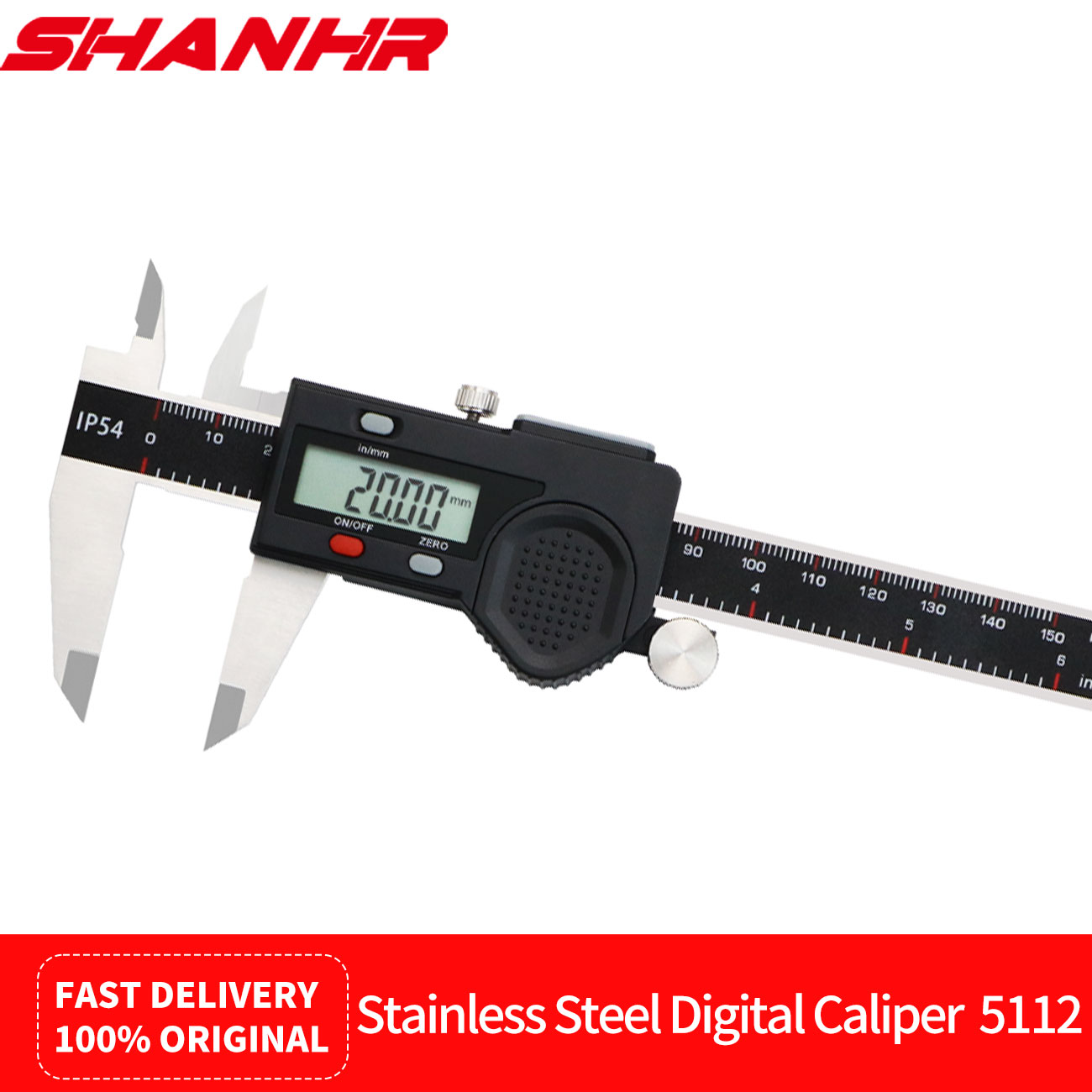 SHANHR IP54防水デジタルキャリパー ステンレス鋼電 - Digital Caliper 150Mm Stainless Steel のレビューと価格