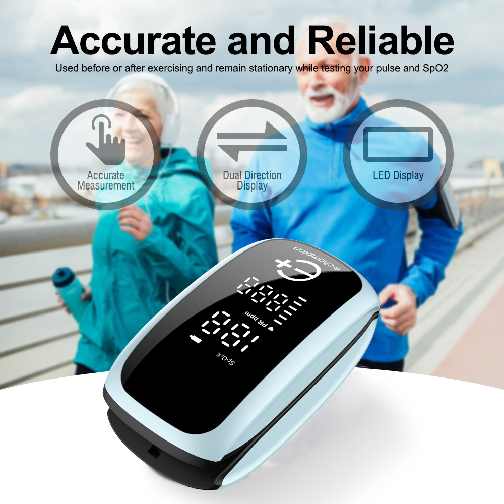 AiQUE 充電式医療デジタル指先パルスオキシメーター血中酸 - Pulse Oximeter Fingertip Rechargeable のレビューと価格