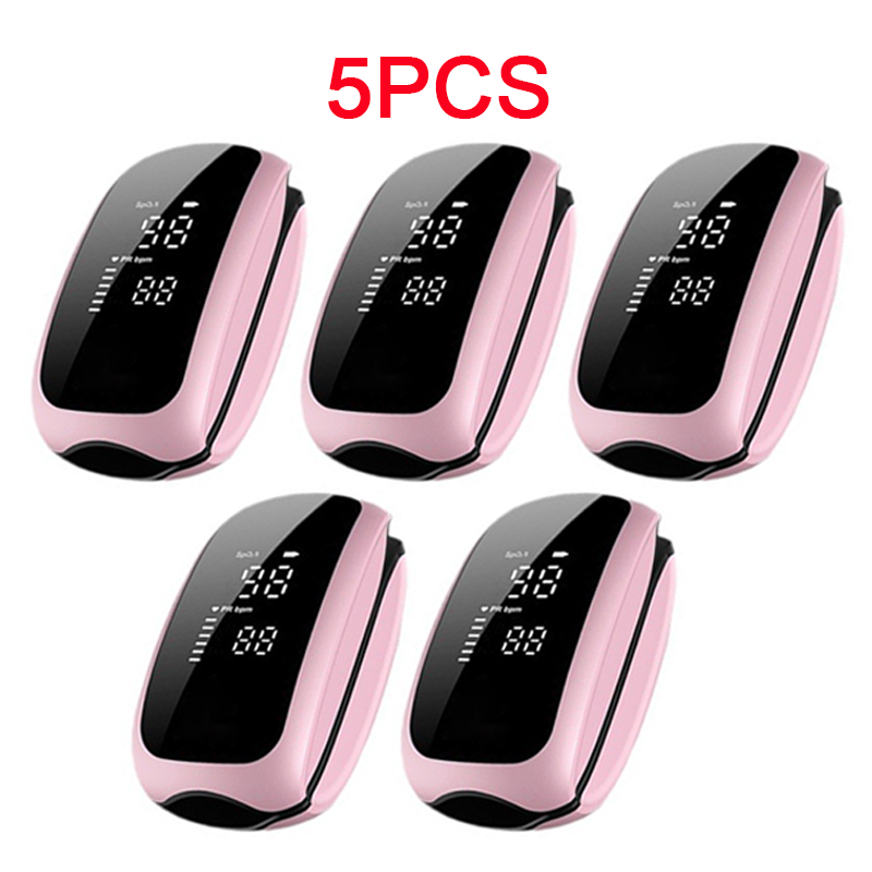5 個充電式医療用酸素濃度計ストラップストラップ指先パルス酸 - Pulse Oximeter Fingertip Rechargeable のレビューと価格
