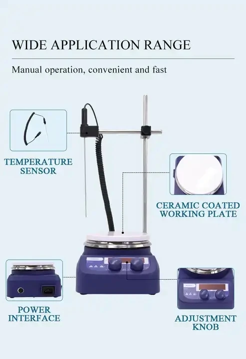 Ms-h280-pro 工業用ホットプレート加熱磁気攪拌機  - Lab Magnetic Stirrer Hot Plate のレビューと価格