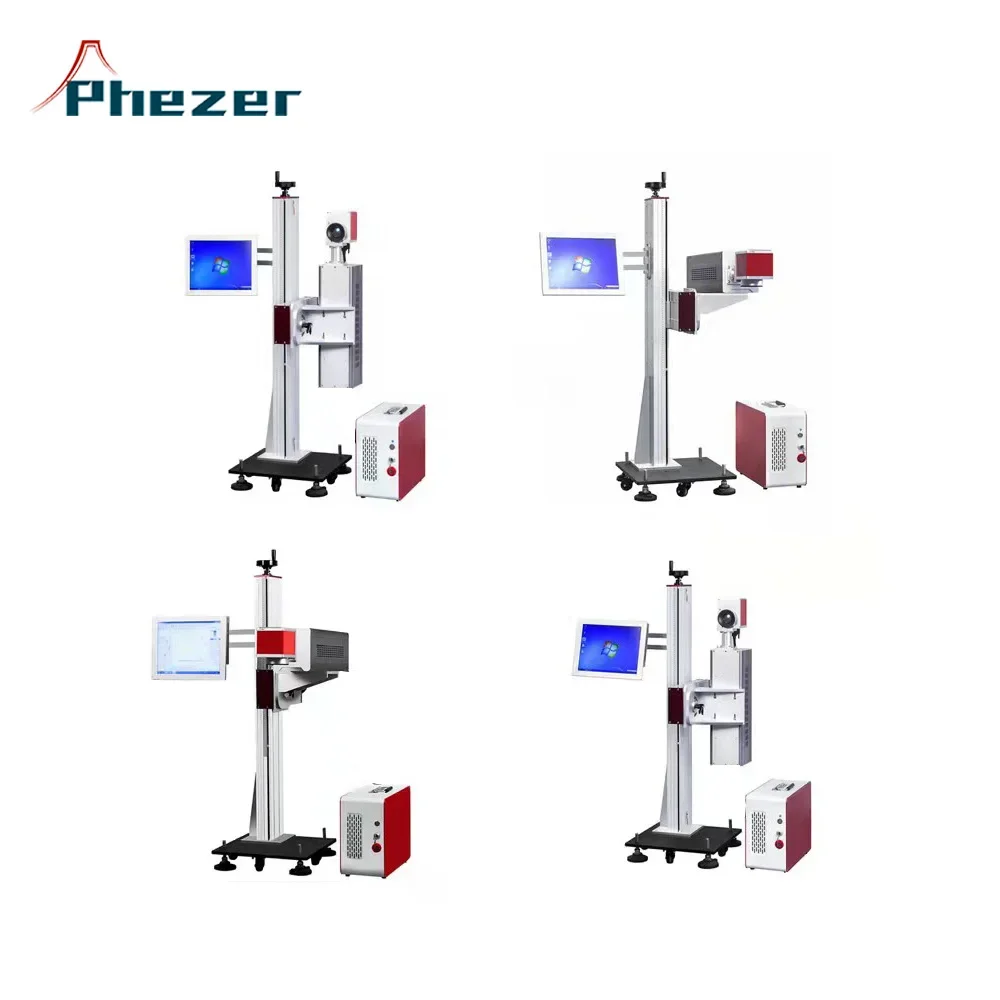 レーザーマーキングPE HDPE PVCパイプ/バッグ/ボト - Fiber Laser Marking Machine 30W のレビューと価格
