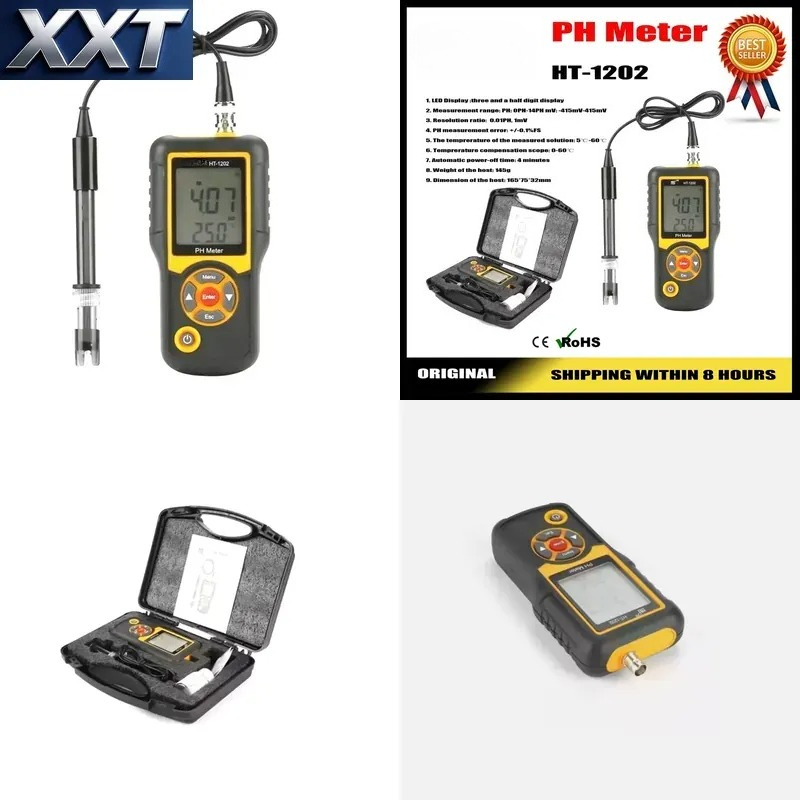 XXTデジタルpHメーター スマートセンサー搭載 高精度水質 - Ph Meter Digital Water Tester のレビューと価格