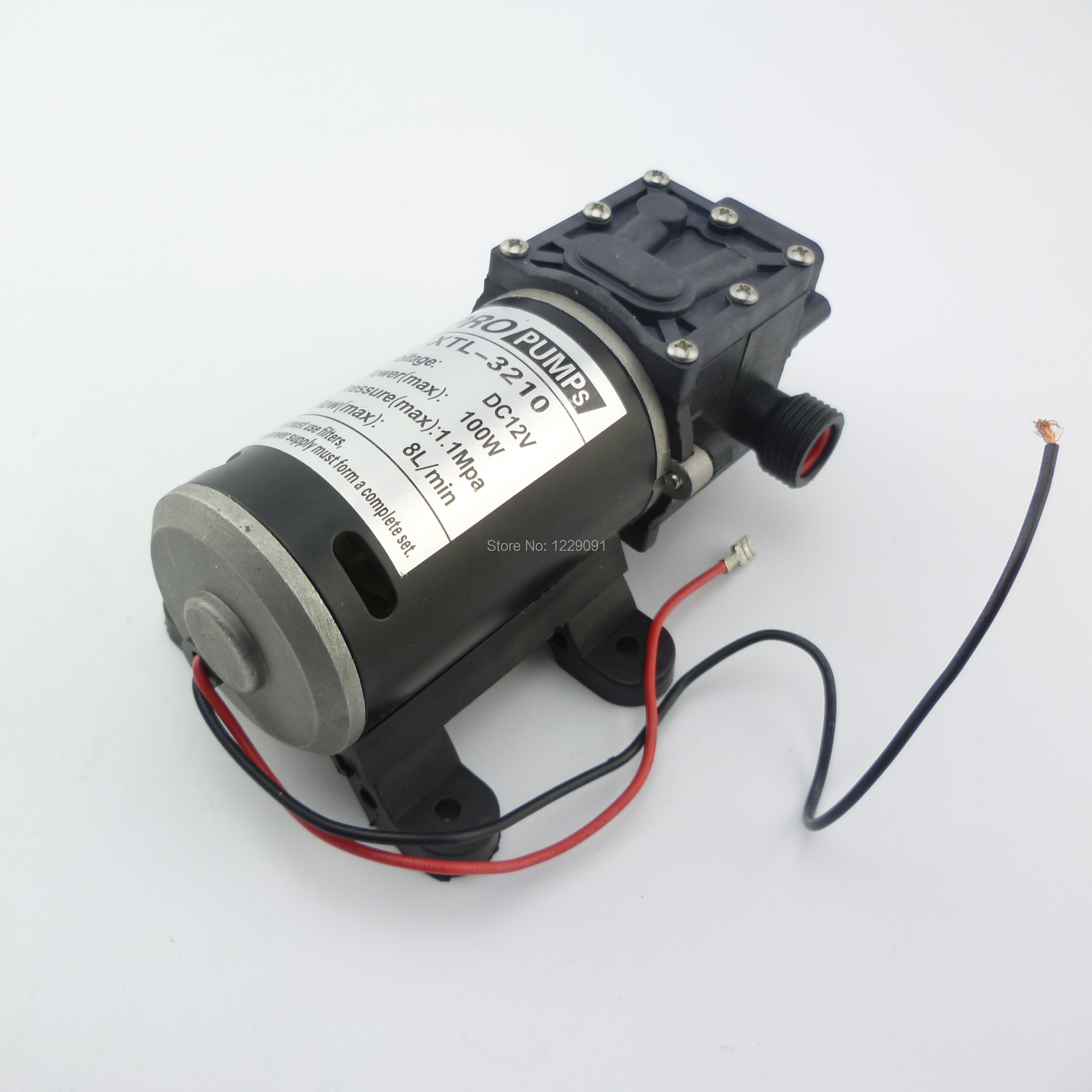 1 個 8L/分 100 ワット DC 12v 24 ウォー - Mini Peristaltic Pump 12V のレビューと価格