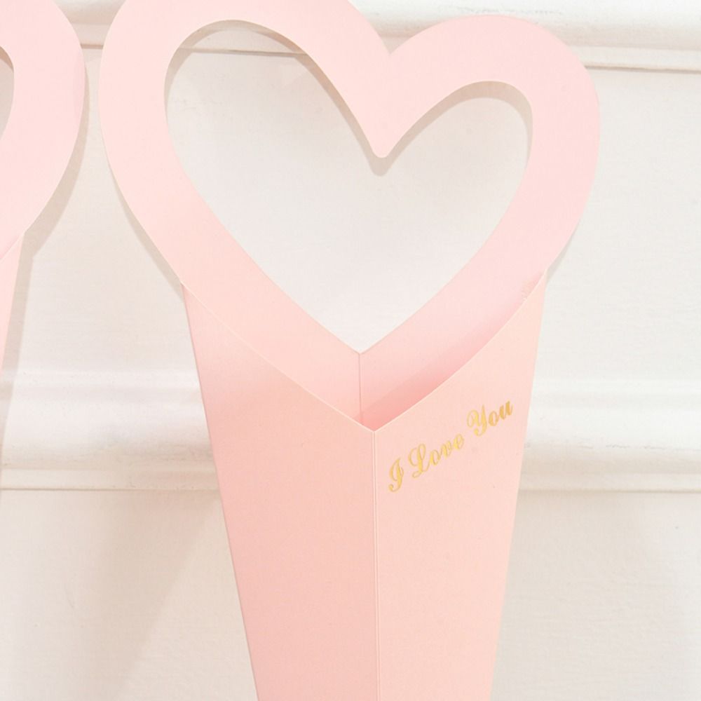 10 個ロマンチックなハートシングルフラワーボックス DIY - Packaging のレビューと価格