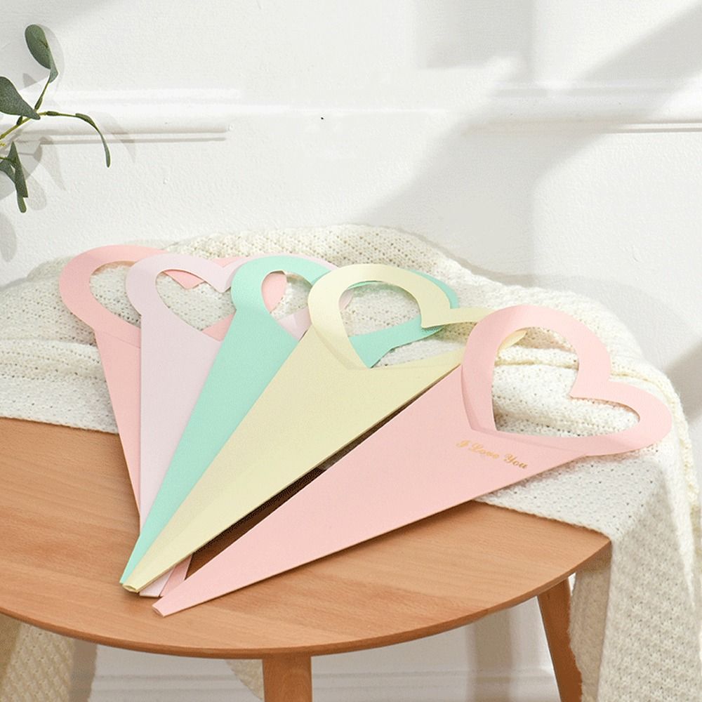 10 個ロマンチックなハートシングルフラワーボックス DIY - Packaging のレビューと価格