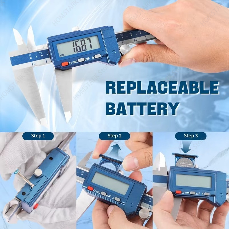 IP54防水デジタルノギス、0‑150mm 0‑200mm  - Digital Caliper 150Mm Stainless Steel のレビューと価格