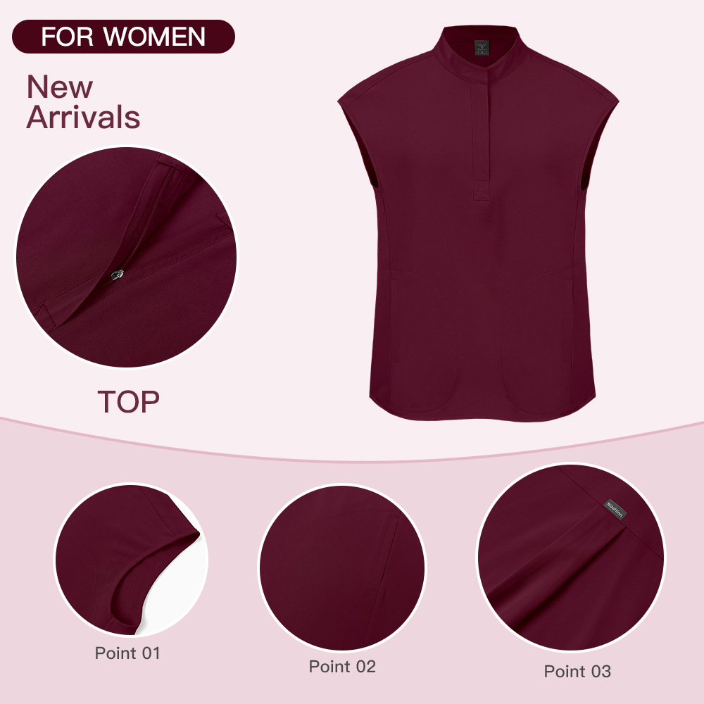 医療服女性病院スクラブセット手術室看護作業服医師看護師外科ア - Medical Supplies のレビューと価格
