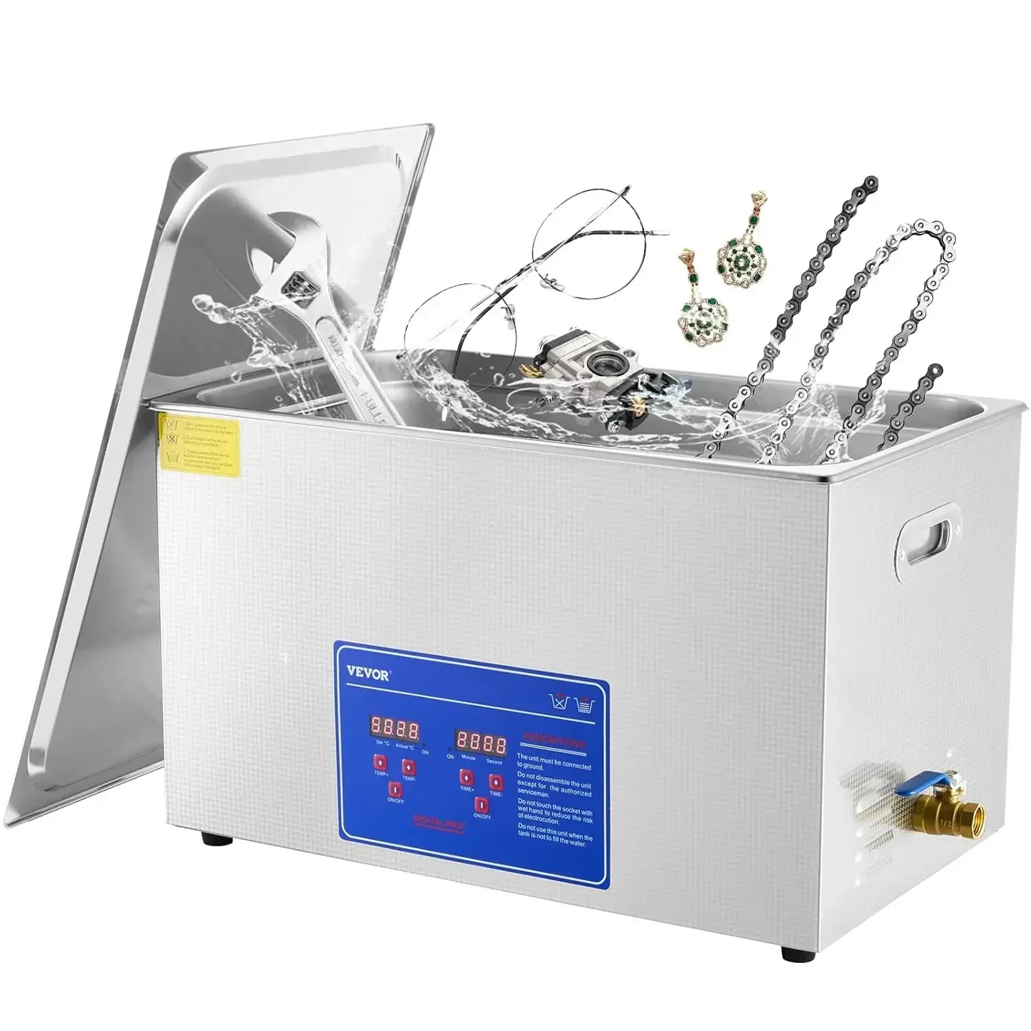 数量限定！ 超音波プロフェッショナルクリーナー、デジタルタイ - Ultrasonic Cleaner 30L Industrial のレビューと価格